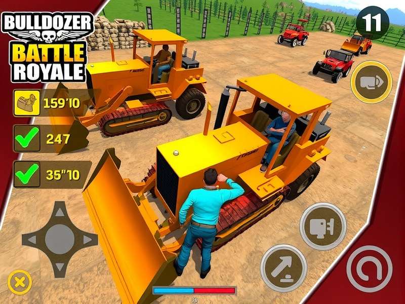 Indian gamers playing Bulldozer Battle Royale