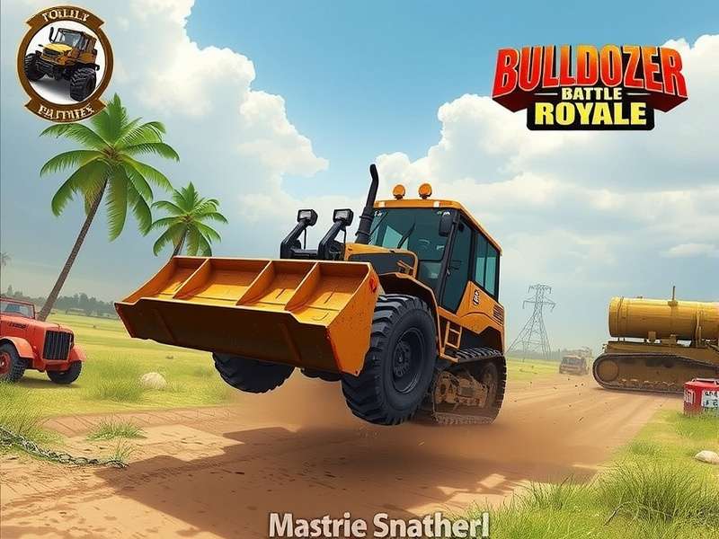 Bulldozer Battle Royale game screenshot